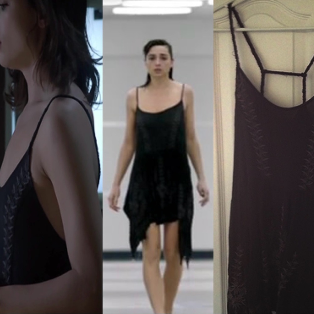 Allison Argent Free People Black Dress